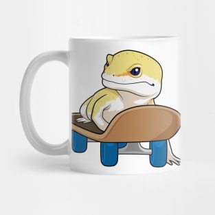 Lizard Skater Skateboard Mug